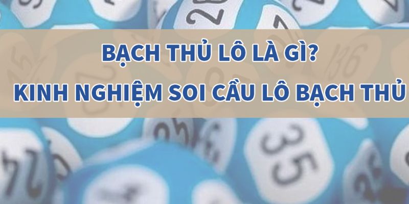 Áp dụng soi bạch thủ lô theo giải 7